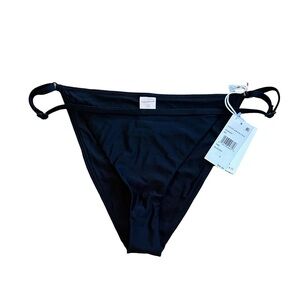 Good American NWT Bikini Bottom Black Size 4 (XL)